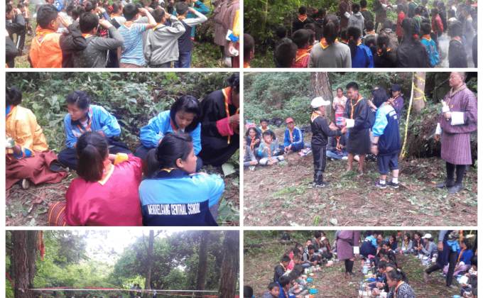 Nachung Scout Investiture ceremony (Rangthaling Primary School)