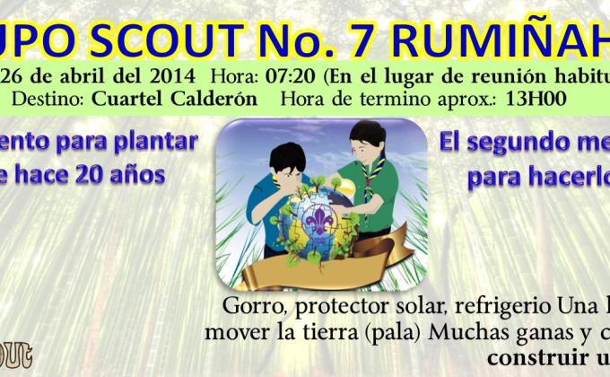 CAMPAÑA DE REFORESTACIÓN 2014 - ECUADOR