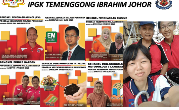SAMBUTAN HARI BUMI 2018 IPGK TEMENGGONG IBRAHIM JOHOR
