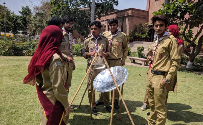 Solar Cooking and Solar Torch Assembling