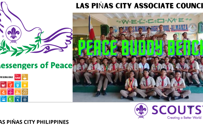 SCOUTS PEACE BUDDY BENCH