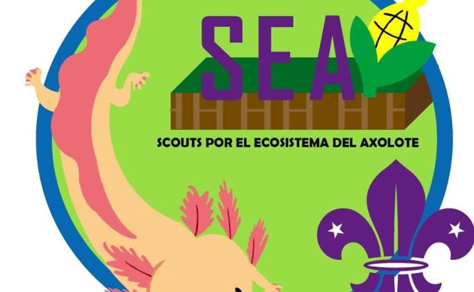 SEA Scouts por el ecosistema del axolote