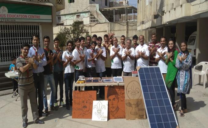 Scouts Go Solar