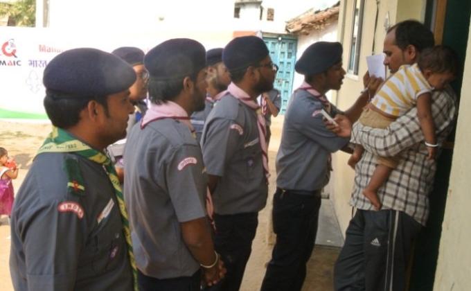 Survey at a rural area.