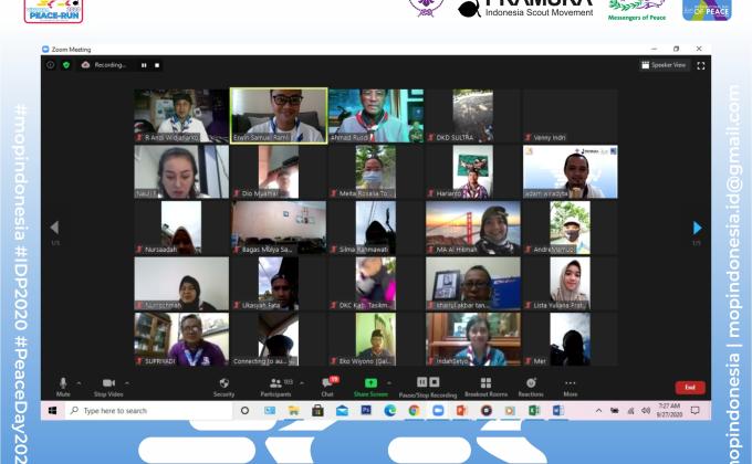 Virtual Peace Run - International Day of Peace 2020