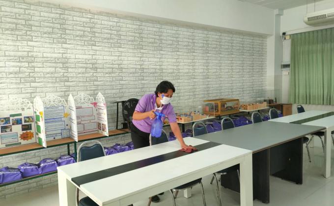 ดูแลความสะอาด เรียบร้อย ป้องกันไวรัส COVID-19 สายพันธุ์อังกฤษ