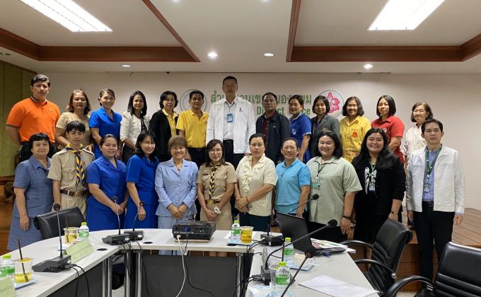 การประชุมคณะกรรมการเครือข่ายงานสุขาภิบาลอาหารในสถานศึกษา เขตหนองแขม