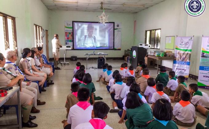 โครงกาารลูกเสือผู้นำสันติภาพ Messengers of Peace