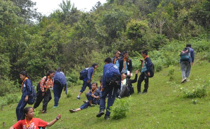 Scout Hiking 