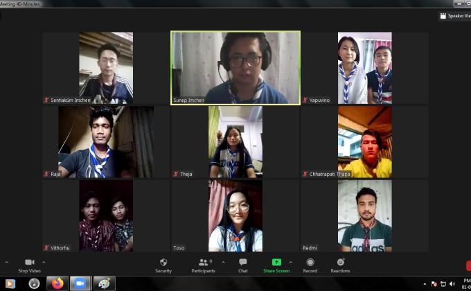 Observing Scout Scarf Day 2020 Virtually