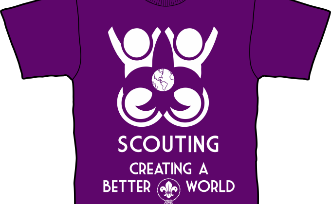 WOSM T shirt Design Competition - Andrea Saori Craós Brazil