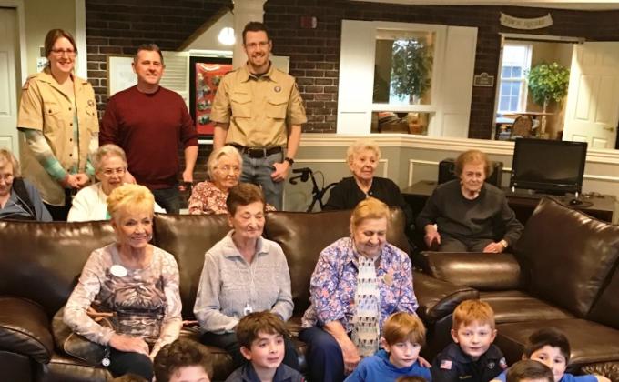 Brookdale Assisted Living Game Day