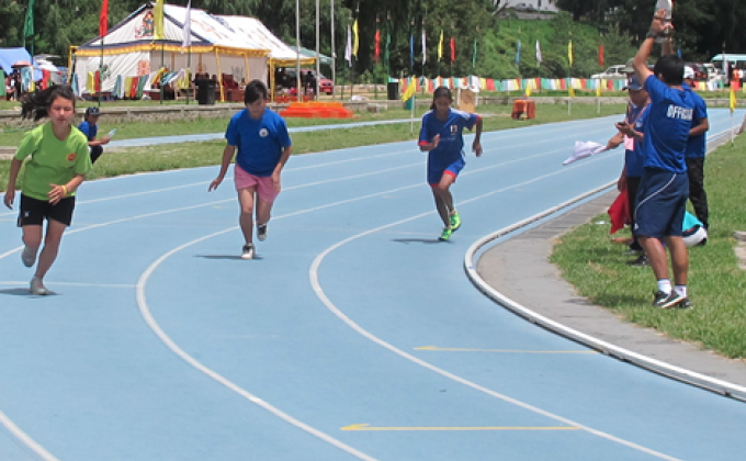 Volunteer in Bhutan athletic