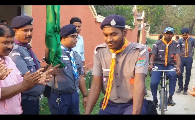 1ST DIGITAL OVER NIGHT ADVENTURE CYCLE HIKE cum VOTE AWARENESS CAMPAIGN