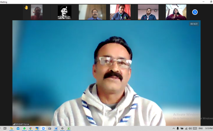 Participated in State Level District Growth Committee Meet