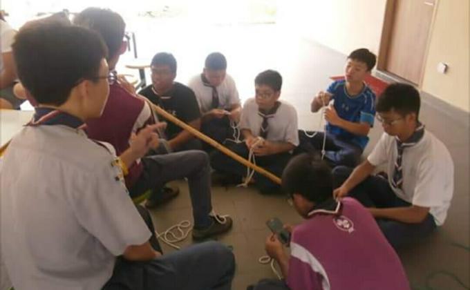 09 petaling scout troop usaha  maju kemahiran coarse