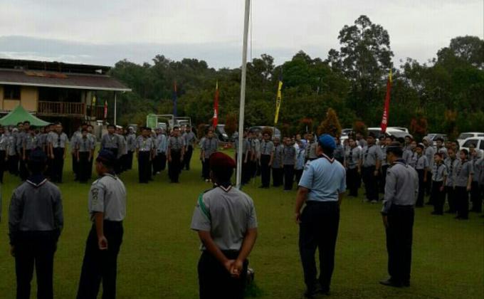 Istiadat bendera hari ke-3