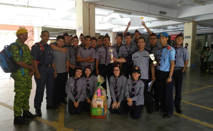 Pertandingan Kawad Kaki Peringkat Sekolah 2017