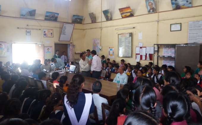 Volunteering in Shaheed Bhagat Singh Jayanti 