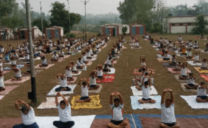 Celebrating World Yoga Day2017