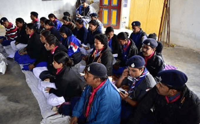 All faith prayer program at dhotrey darjeeling camp 2018