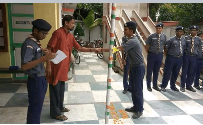 Arrangements at Independence day
