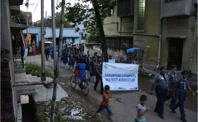Arrangements for peace rally