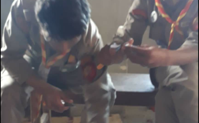 Voluntary service at Autsho Namdroling during Drakmar drubchen
