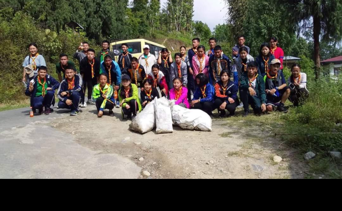 short but a serious cleaning done during the 2nd kings Camp 