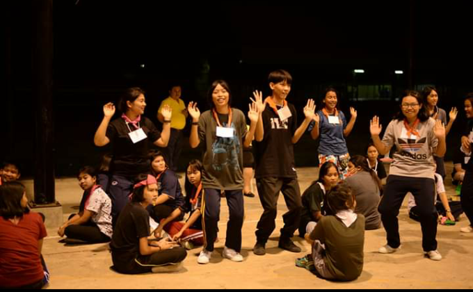 กิจกรรมเข้าค่ายเขียว-เหลือง