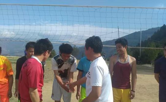 Volleyball Competition. 