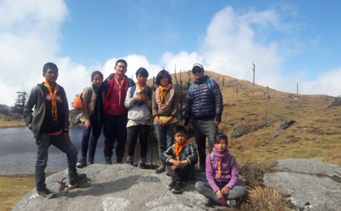 Nachung scout hike 