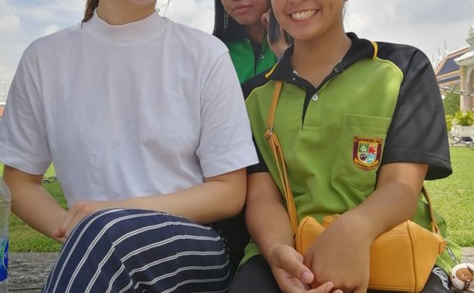 สัมภาษณ์​ชาว​ต่างชาติ​ที่​วัดพระแก้ว