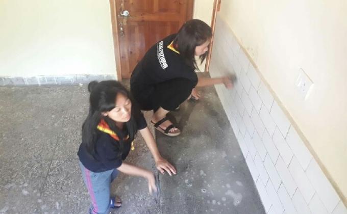 To clean Gyeltshab's zimchung