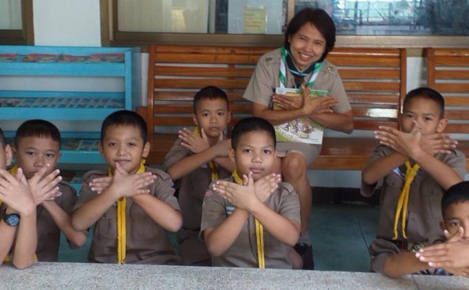 กิจกรรมเข้าค่ายกลางวันลูกเสือ-เนตรนารีสำรอง โรงเรียนวัดมหาบุศย์ (พิทักษ์ถาวรคุณ) 