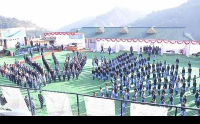  8th state rally of bharat scouts and guides HIMACHAL PRADESH