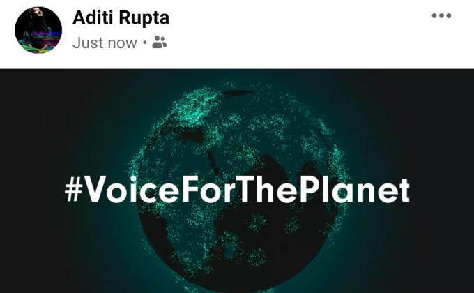 voice for the planet