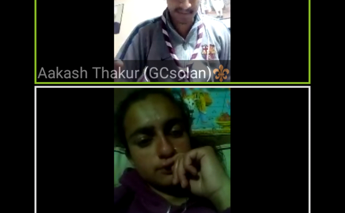virtual meeting of our unit g.c solan