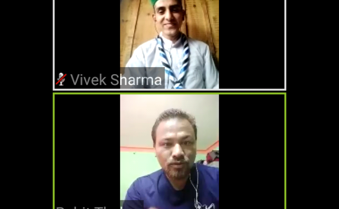 VIRTUAL MEETING WITH THE ROVER AND RANGERS OF BSG HP