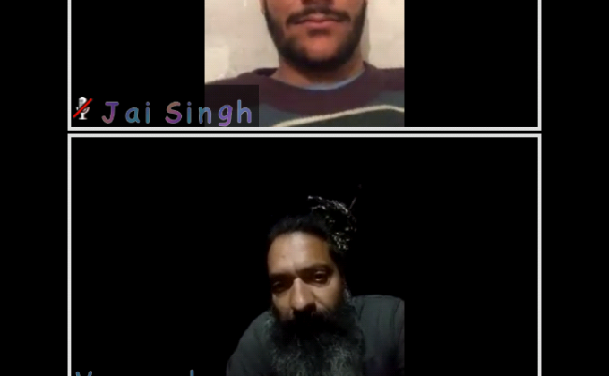 virtual crew meeting of our crew