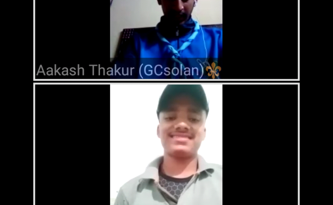 10 th virtual meeting by govt college solan