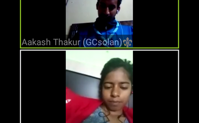 9th virtual meeting by govt college solan