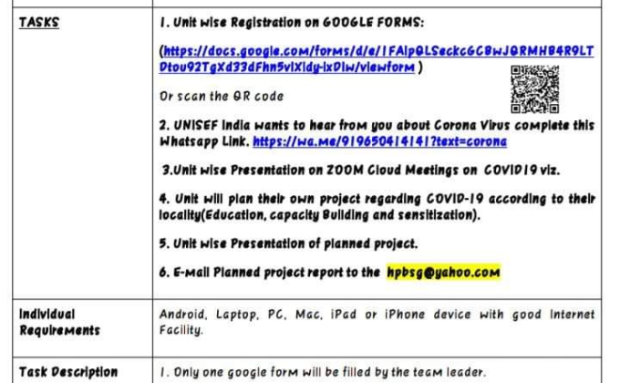 BSGHP virtual meeting part 1 