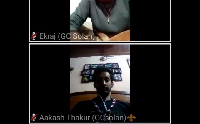 virtual meeting by rover ranger unit solan