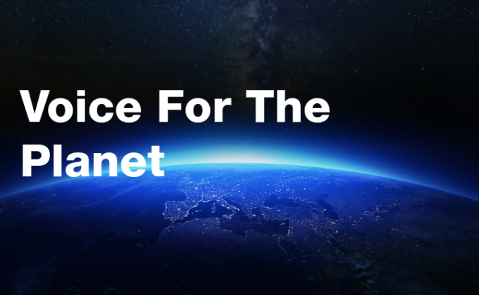 #Voice for the planet#
