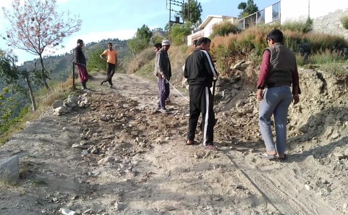 Road Mantinance work