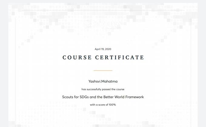 #Sankalp(D-digital scouting guiding) challenge-2