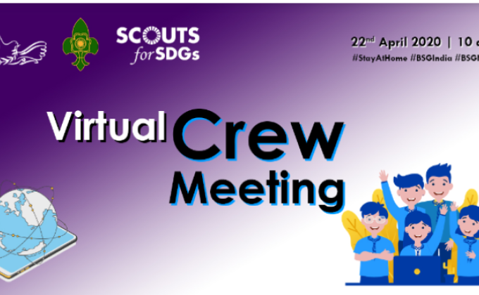 Virtual Crew Meeting (Webinar) on Earth Day by BSG