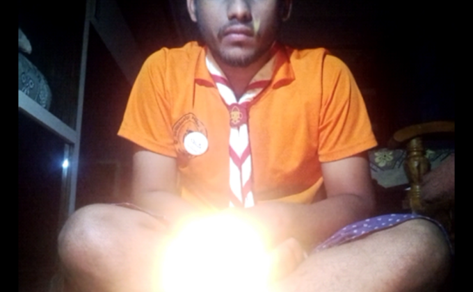 virtual campfire meeting