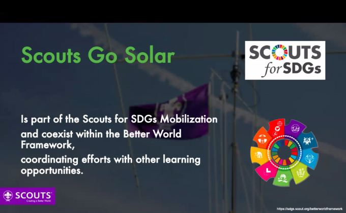 SCOUTS GO SOLAR